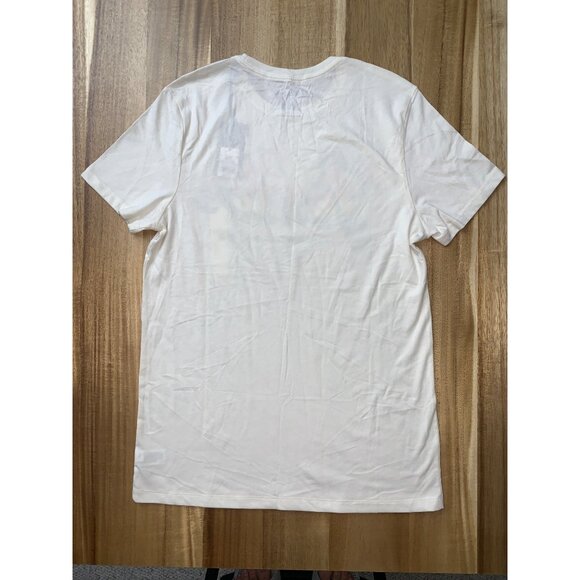 Goodfellow & Co Mens Beige "Fender" Graphic Print T-Shirt Crew Neck Size Medium - Picture 4 of 9